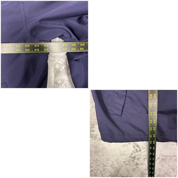 Vintage 2000’s Tommy Hilfiger Navy Mesh Lined Full-zip Windbreaker Jacket Size L - Picture 8 of 8